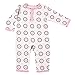 Yoga Sprout Union Suit, Ornamental Collection, 6-9 Months
