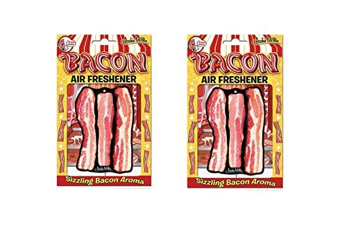 Accoutrements Bacon Air Freshener - Pack of 2