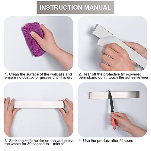 4 Magnetic+Stainless+Space+Saving+Powerful+Organizer