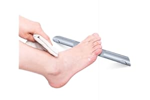 Sanliv Corner Shower Foot Rest for Shaving Legs,Chrome Pedicure Foot Holder,Knurled Brass Bar Shower Step for Showers and Bat