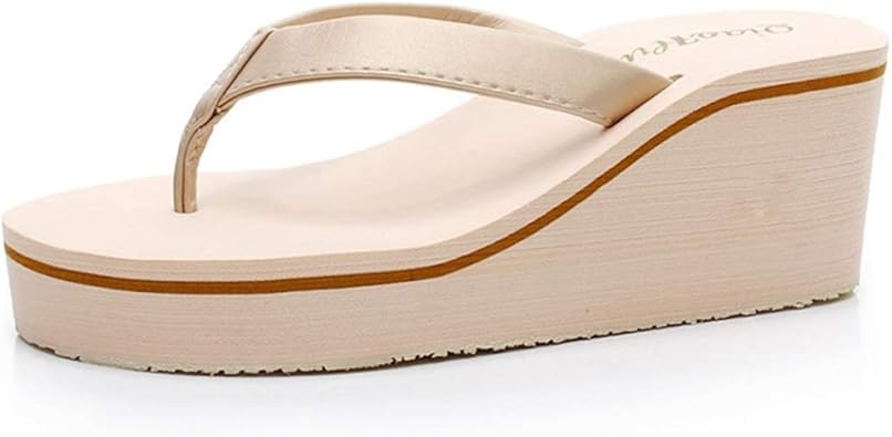 Amazon Thld 厚底 サンダル ビーチサンダル レディース 厚底サンダル レデイース ウェッジソール ヒール ビーチサンダル レデイース サンダルレデイース 夏靴 ビーチサンダル プラットフォーム 歩きやすく履きやすい 厚底美脚 サンダル Thld サンダル