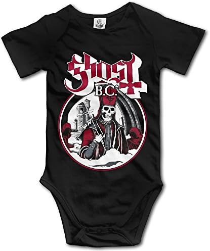 SAMMOI Popestar-Ghost B.C. 3 Baby Climbing Clothes Infant Rompers Black