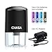 CNASA Electric Pencil Sharpener,Helical Steel Blade Sharpens All Pencils with Auto-Stop Safe Feature,Ultra-Portable Automatic Pencil Sharpener for Kids Home School Office(AC Included)