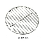 Onlyfire Stainless Steel High Heat Charcoal Fire Grate for Kamado Joe Classic and Most Other Kamado Grill, 10 1/4 Inch