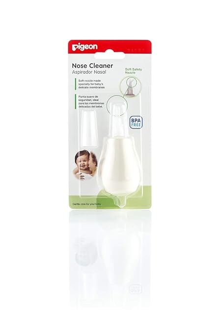 Pigeon Nose Cleaner Blister Pack (White and Red)