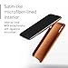 Mujjo Full Leather Case for iPhone Xs, iPhone X | Premium Genuine Leather, Natural Aging Effect | Super Slim, Leather Wrapped, Wireless Charging (Tan)