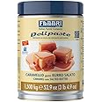 Fabbri Delipaste Salted Caramel, Flavoring Compound for Gelato, Ice Cream, Soft Serve, Pastry and Confectionary - 1 Tin of 3.3 lb