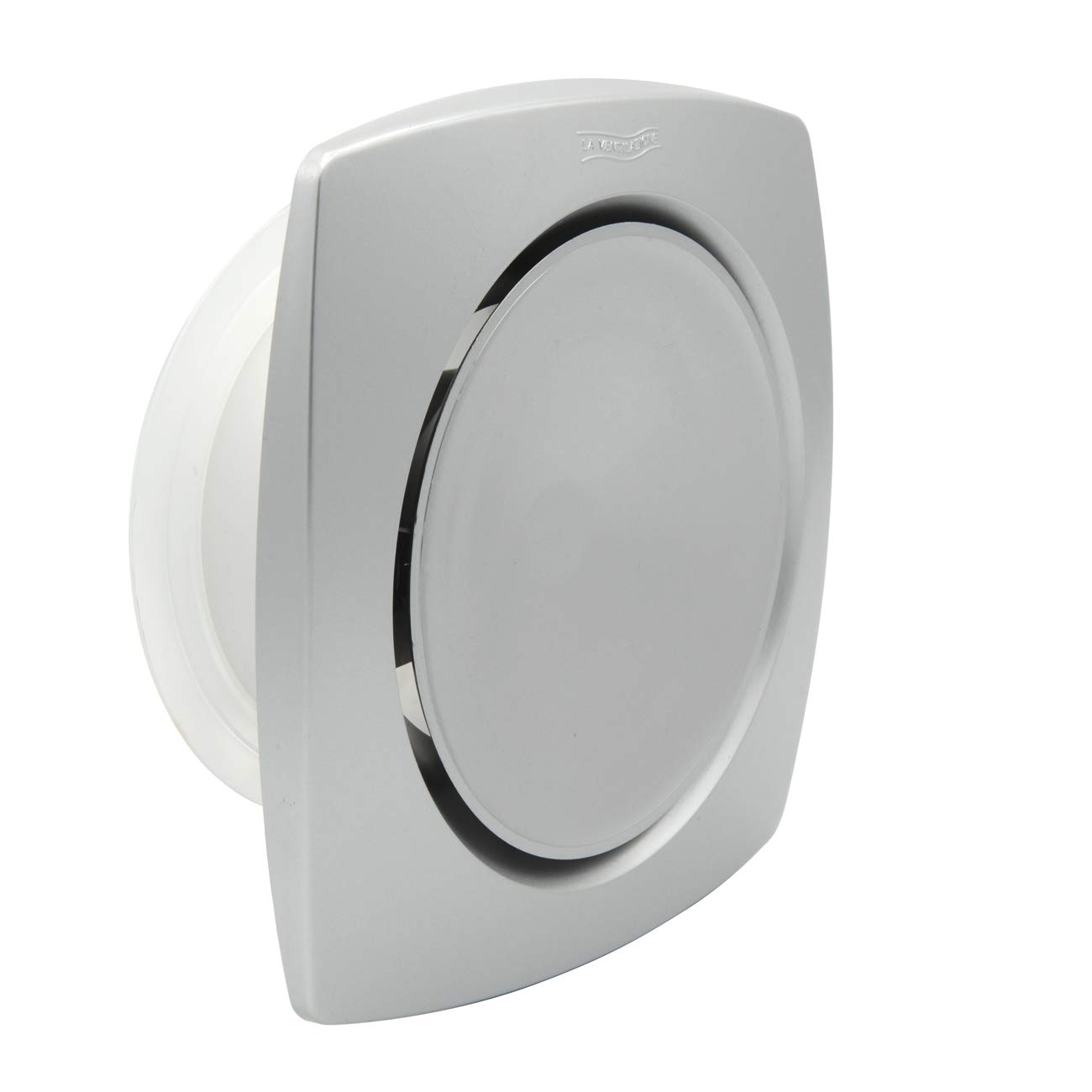 Ventilation VLV175CR Adjustable Air Vent Valve Dimensions 175x175 mm. Satin Chrome