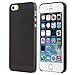 iPhone SE Case, iPhone 5s Case, Thinnest Cover Premium Ultra Thin Light Slim Minimal Anti-Scratch Protective - for Apple iPhone 5 / 5s / SE | totallee The Scarf (Black)