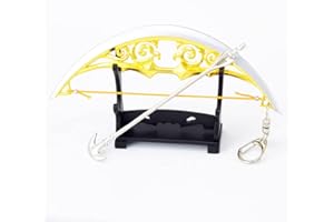 Superbuybox Legend of Zelda Link Weapon Sword Dagger Sheild Action Figure Game Collection Desk Room Decoration Backpack Pendant Gift (Zelda Link Bow and Arrow of Light)