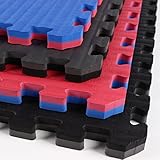 IncStores - Tatami Foam Tiles - Extra thick mats perfect for martial arts, MMA, lightweight home gyms, p90x, gymnastics, yoga, cardio, aerobic, and exercises
