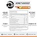 Honey Badger Vegan Vitamin C + Immune Support Hydration Electrolyte Powder | Peach Mango | Natural Rehydration Hangover Endurance Support | Caffeine Free Sucralose Free + Beets | 10 Servings