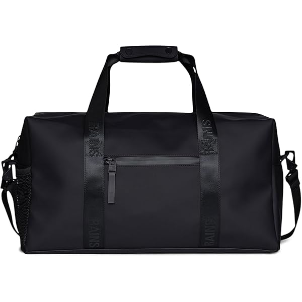 Amazon.com | RAINS Weekend Bag - Small Waterproof Travel Bag for Women and  Men - Gym, Duffle, Carry On, Overnight (Black, Small) | Travel Duffels