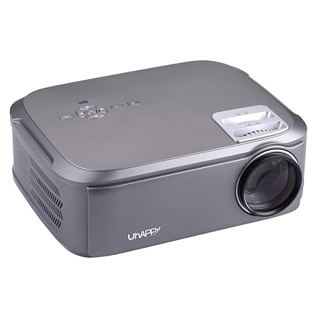 htfrgeds Projector, Mini Projector 3500 Lumens Portable Video ...
