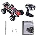 Distianert 1/24 Scale 2WD RC Car, Electric Racing Buggy(RTR) with High Speed of 15 killometer/h, 2.4GHz Radio Controlled Vehicle for Kids and Adults
