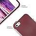 LoHi iPhone 5s / 5 / Se Case, Wine Red [Extra Front Raised Lip] Hybrid Impact Shockproof Rugged Soft TPU Hard PC Bumper Cover