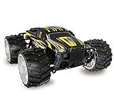 STOTOY Electric RC Car - Offroad Remote Control Cars - RTR RC Buggy RC Monster Truck 1:16 4WD 2.4Ghz High Speed(Yellow)