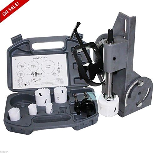 Hole Saw Bi Metal Kit Tube & Pipe Notcher 60 Degree Notch And 6Pc Bi-Metal With 2 Drills Kit - Skroutz Deals