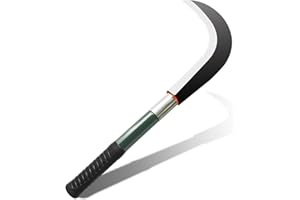 LOZHGO Sickle Knife Brush Clearing Sickle Garden Tool with Carbon Steel Blade Grass Sickle Billhook Machetes Sickle Knife for Yard Work, Weeding Sickle Gardening Hand Tools Multipurpose Gardening Weeding