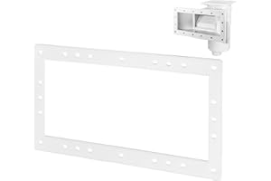 kiecpoy Spx1091Gw Pool Skimmer Gasket - Wide Mouth Skimmer Gasket Compatible with Hayward SP1091WM Dyna-Skim Above Ground Poo
