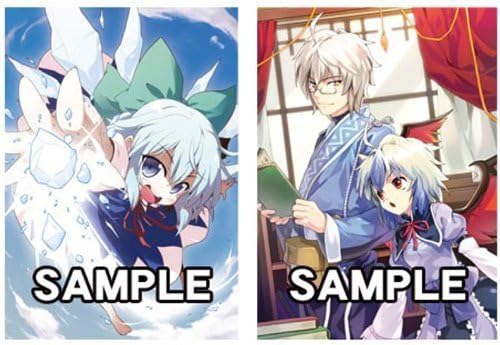 Eastern Project wave Amamiya Character Sleeve Series special edition holographic sleeve "Cirno / KoèÁ"