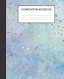 Composition Notebook: Blue Painted Skies College Ruled Notebook Lined School Journal