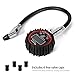 STYDDI Digital Tire Pressure Gauges, Professional 100 PSI Pressure Gauge Tester 4 Settings for Car Truck Motorcycle Bicycle with Hose and Backlight LCD Display, High Accuracy