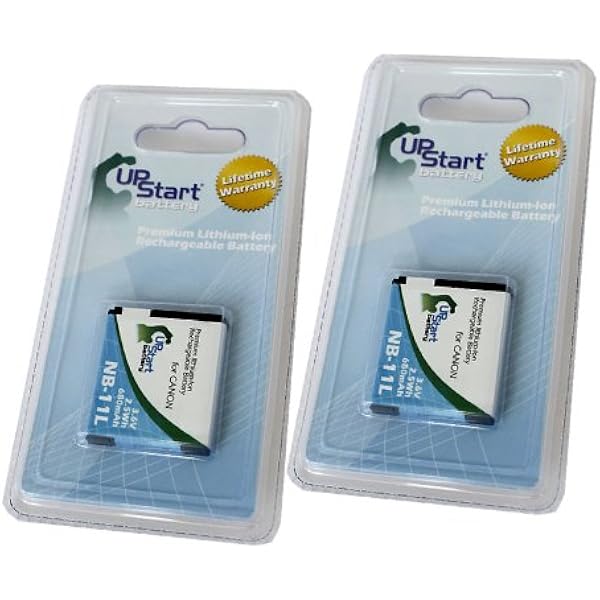 Amazon Com 2x Pack Replacement For Canon Elph 190 Is Battery Compatible With Canon Nb 11l Digital Camera Battery 680mah 3 6v Lithium Ion Camera Photo