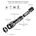 Flashlights T6 LED Handheld Torches Flashlights Brightness with Adjustable Focus and 5 Light Modes, Outdoor Water Resistant for Comping Hiking etc (Black, T6-2)…