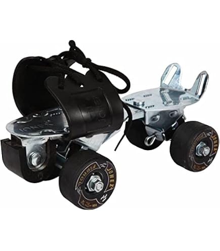 Pattini A Rotelle Regolabili Jonex Deluxe Con Freno - Per Principianti E Professionisti, Con Cinghie E Alette