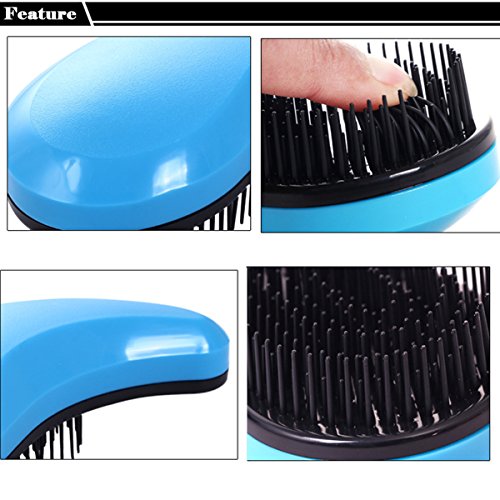 Detangler Hair Brush, Detangling Brushes Comb Salon Styling Tamer Massage Healthy Tools Reduce