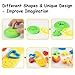 Dear Deer Clay Dough Tool Play Dough Tools for Kids with Capital Letters Cookie Cutters Various Shape Modeling Dough Clay Party Pack Mega Tool Playset 44 Pieces
