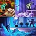 Bedoo Christmas Gift Magic Elephant Lamp 3D Illusion Touch Switch USB Insert LED Birthday Present and Party Decoration, 7 Colours Night Light