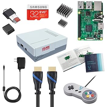Vilros Raspberry Pi 3 RetroPie Arcade Gaming Kit with Classic USB Gamepad (RETRO-X1)