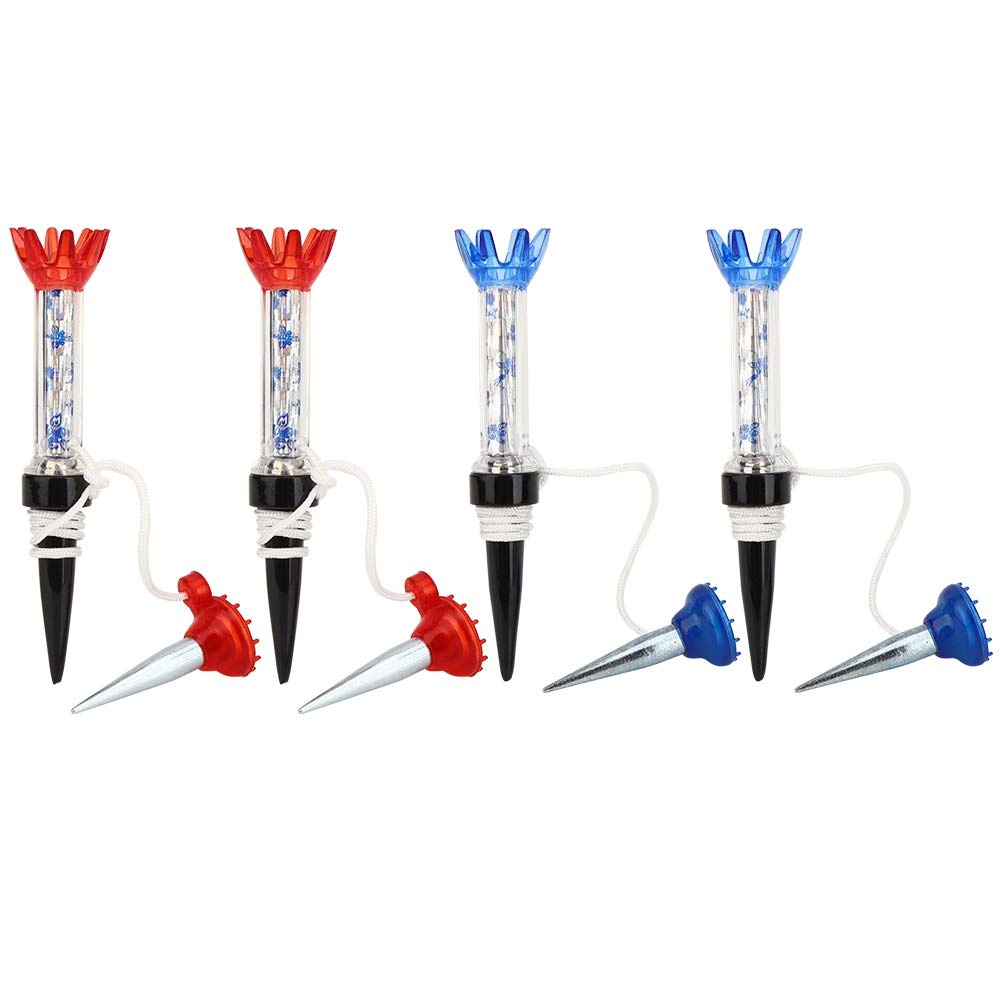 RiToEasysports 4Pcs Tees,70mm Flexible Plastic Magnetic Tees for Golfer Practice Accessory Golf