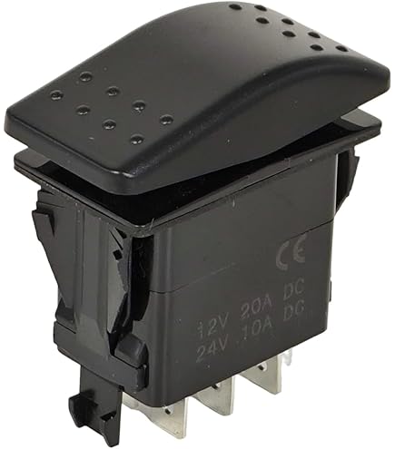 Switch モナーク/ Monark 20 Twidec/2Pcs AC 20A 125V 15A 250V DPDT 6 Pins 3 Position ON