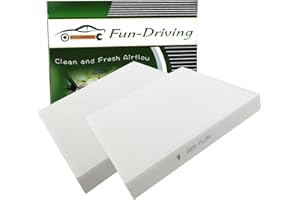 2-Pack White FD285 Cabin Air Filter for Camry,Corolla,Corolla,Highlander,Prius,RAV4,Tundra,4Runner,Avalon