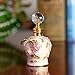 YUFENG 5ml Restoring Ancient Ways Hollow-Out Rattan Flower Perfume Bottles Empty Refillable (flower2)