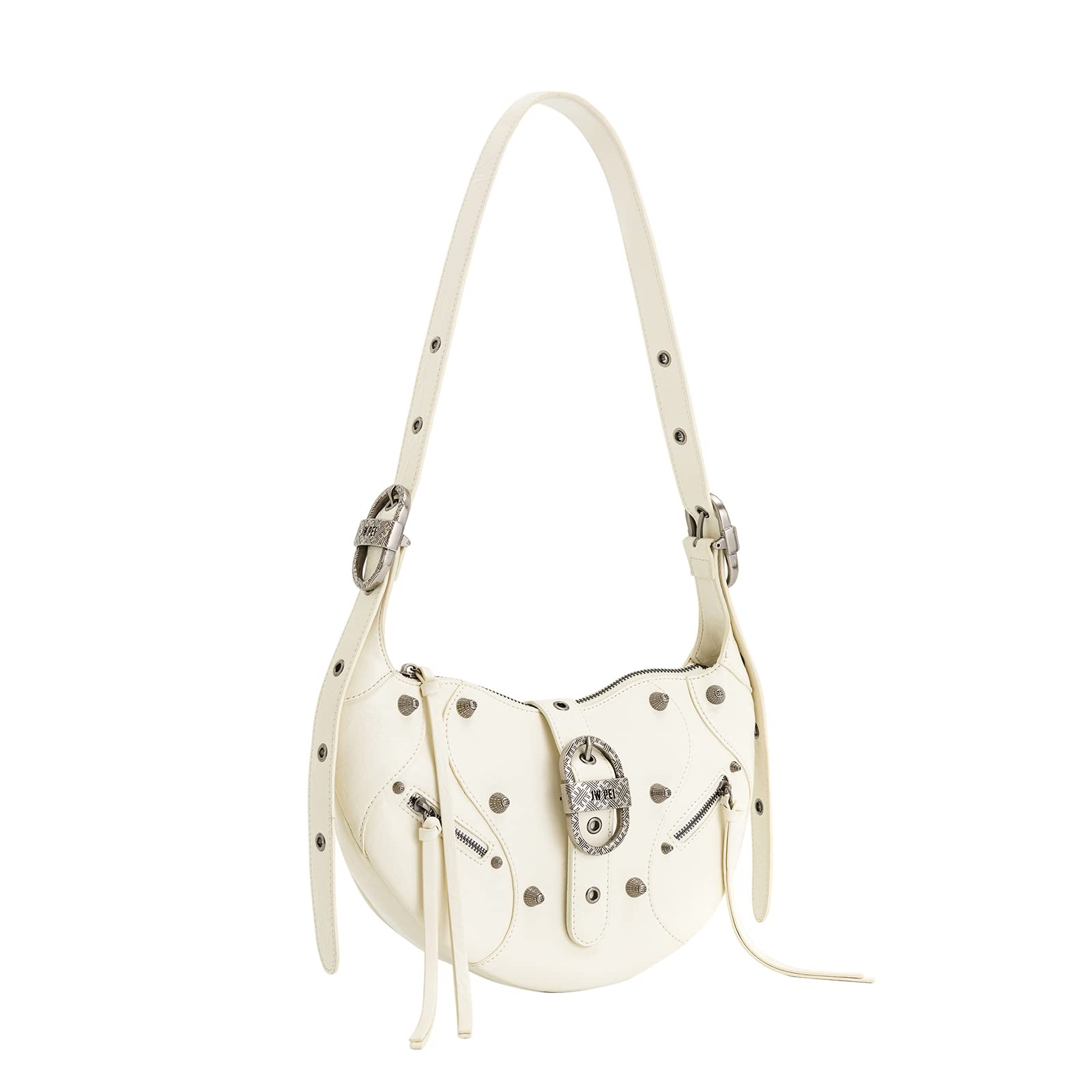 [JW PEI] Tessa Embossed Shoulder Bag, white