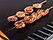 QU-Gift Set Of 3 Heavy Duty Non-Stick Grilling Mats - 15.75x13 Inch - Heat Resistant and Dishwasher Safe Use on Gas Charcoal Electric BBQ Grills and Smokers