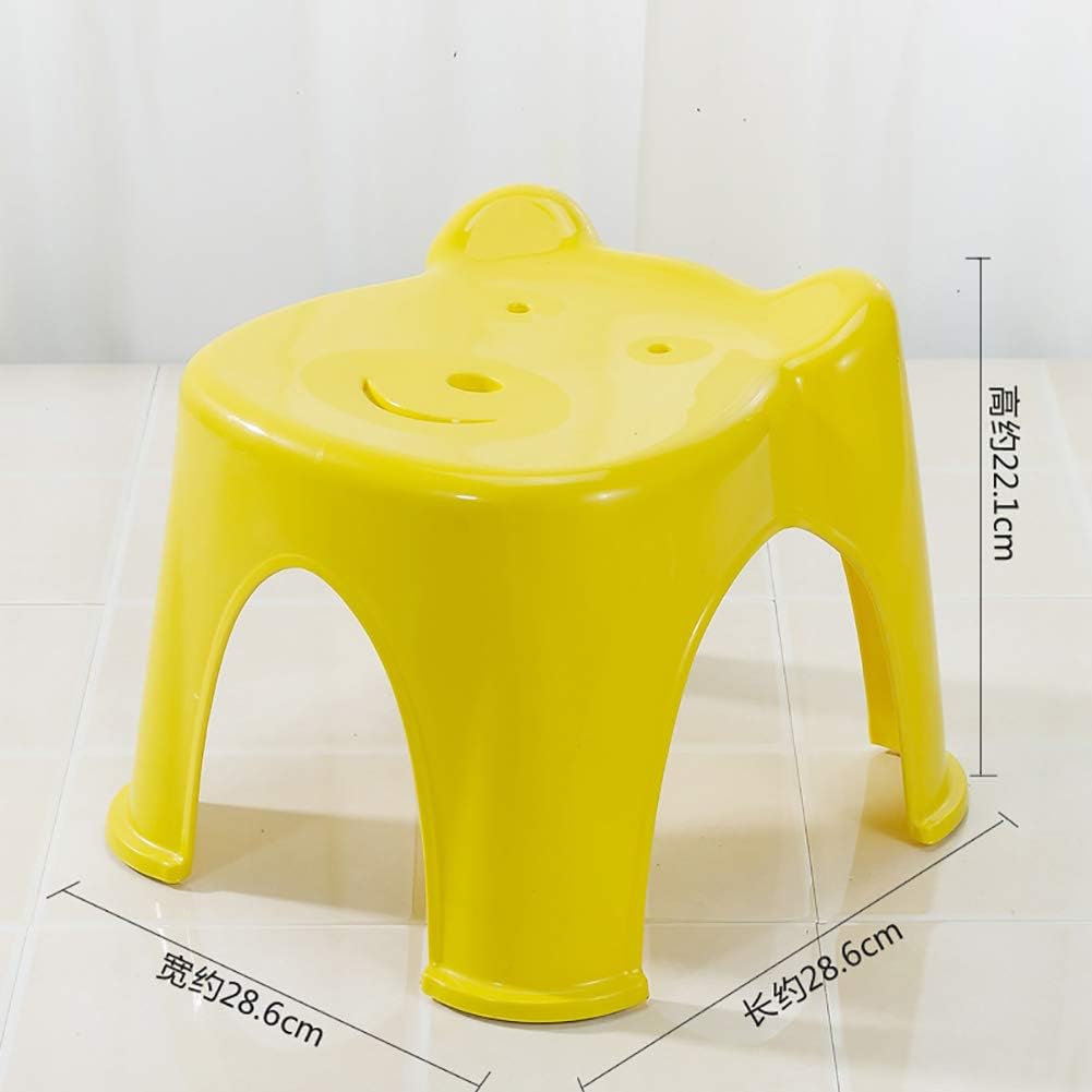 small round step stool
