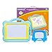 Magnetic Drawing Board - 2 Pack Erasable Magna Doodle Board with 1 Large Kids Scribble Etch Sketch 13.1X17in and 1 Mini Travel Magnet Writing Pad, Educational Learning Toy & Birthday Gifts for Toddler
