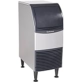 Scotsman UN0815A-1 15-Inch Air-Cooled Nugget Undercounter Ice Maker Machine with 36 lb. Storage Capacity, 79 lbs/Day, 115v, NSF