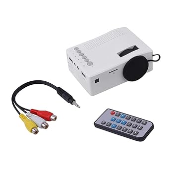 UC18 HD 1080P TFT LCD Compacto Siz eHome Mini Proyector HD TV ...