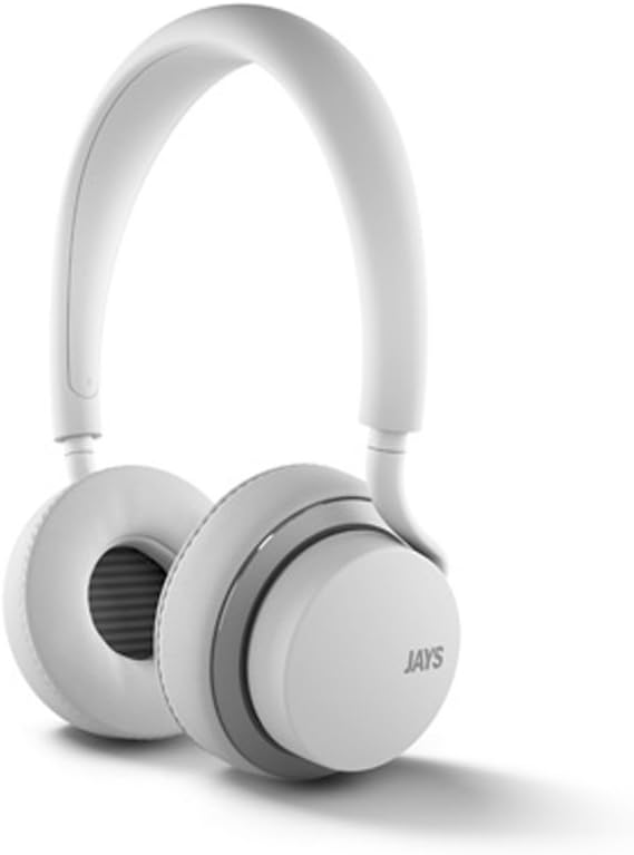 JAYS uJAYS iOS Wired Headphones White/Silver Amazon.co.uk Electronics