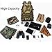 Aidonger Outdoor Military Tactical Hiking Backpack 3 Day Assault Pack Molle Camping Rucksack (Black)