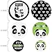 Big Dot of Happiness Party Like a Panda Bear - Baby Shower or Birthday Party Giant Circle Confetti - Party Decorations - Large Confetti 27 Count