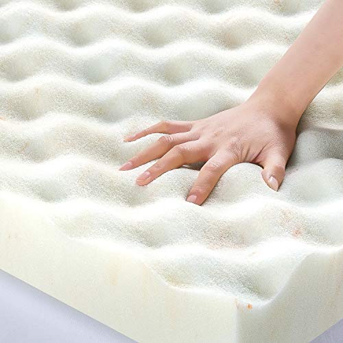 Zinus 2 Inch Cooling Convoluted Copper Swirl Memory Foam Mattress