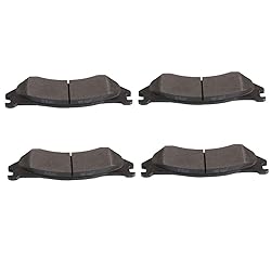 cciyu D966 Front Semi-Metallic Disc Brake Pads Kit