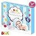 Baby Handprint Kit by b&k! I Best Newborn Baby Christmas Gift ! Baby Picture Frae & Non Toxic Clay! Baby Footprint kit, Best Baby Shower Gifts! Newborn Baby Boy Gifts, Christmas Deal